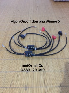 Mạch tắt mở đèn Winner X (Tặng công tắc Sh)