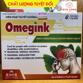 Omegink tăng cường tuần hoàn não hộp 60 viên