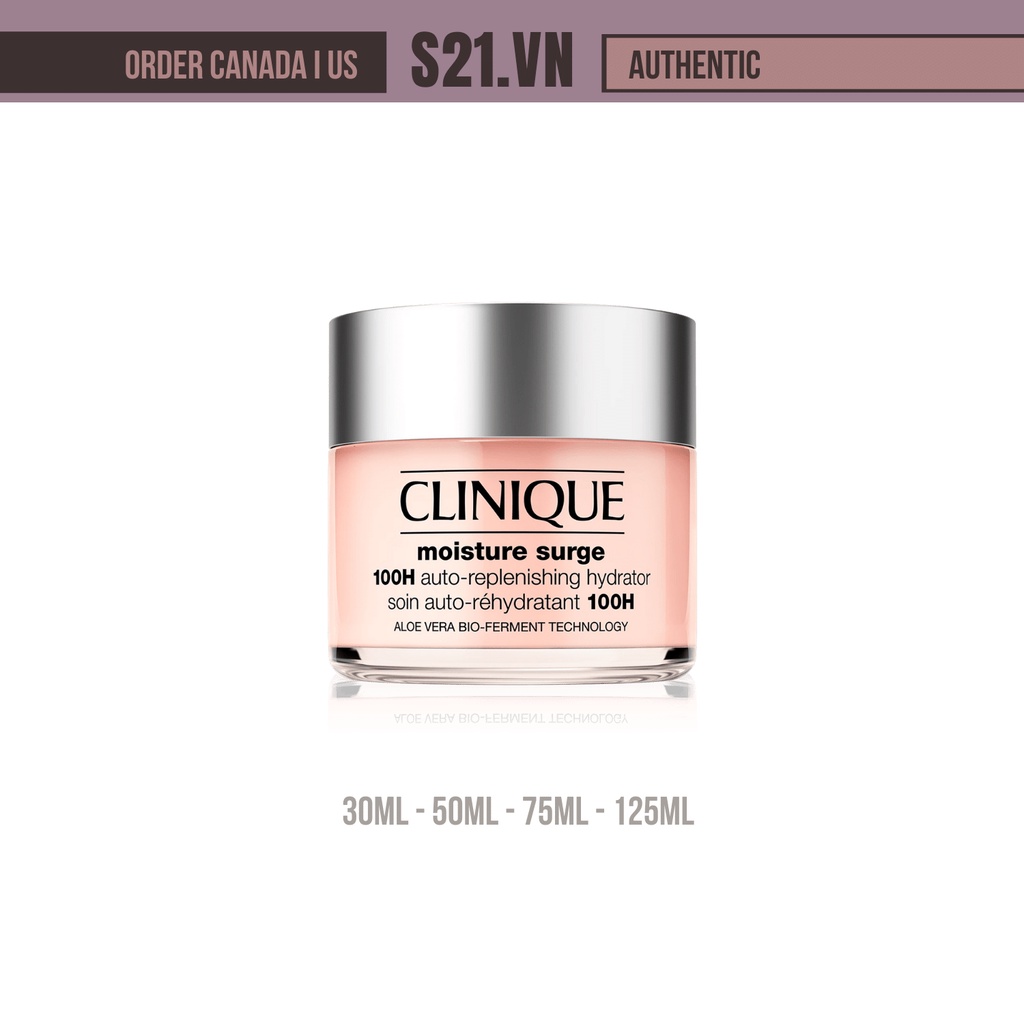 Kem Dưỡng Ẩm Hồng Clinique Moisture Surge 100h