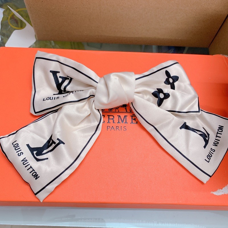 Kẹp nơ lụa xinh cao cấp ( hình thật)