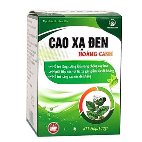 Cao xạ đen Hoàng Canh - Hỗ trợ tăng cường khả năng chống oxy hoá, giúp giải độc gan (100g)