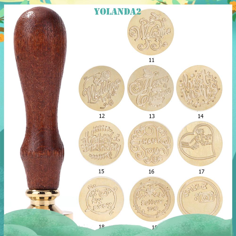 Con Dấu In Chữ Tiếng Anh Phong Cách Retro Độc Đáo Trang Trí Sổ Tay Nhật Ký Diy