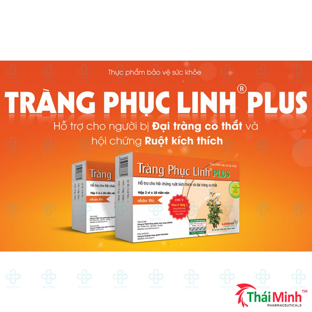 Tràng Phục Linh Plus - Giải pháp hỗ trợ cho hội chứng ruột dễ bị kích thích [Chính hãng]