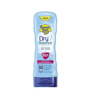 Kem chống nắng kháng nước Banana Boat Dry Balance Sunscreen Lotion SPF30/SPF50 177ml (Mỹ)