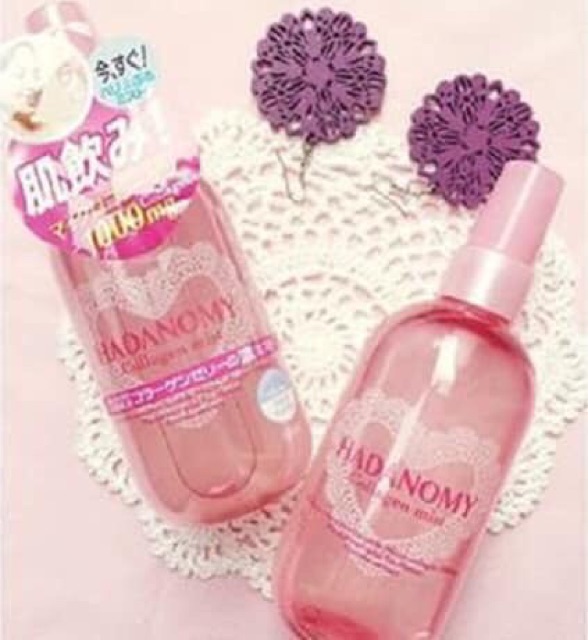 🌷🌸Nước Hoa Hồng dạng xịt chống lão hóa Sana Hadanomy Collagen Mist 250ml🌸🌷