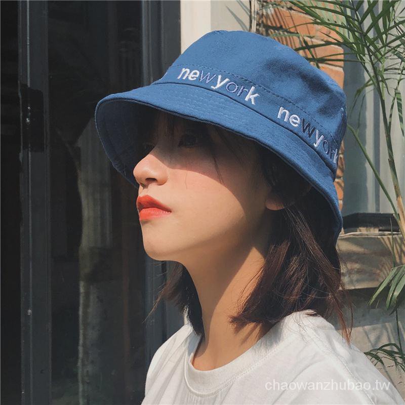 Nón Vành Nhỏ Thêu Chữ Phong Cách Hàn Quốc Cá Tính Dành Cho Nam