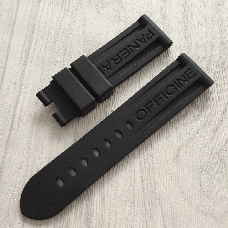 Dây đeo silicon cao su tự nhiên Panerai PAM thay thế 22 24mm Biển béo PAM368 / 389 / 111 / 351