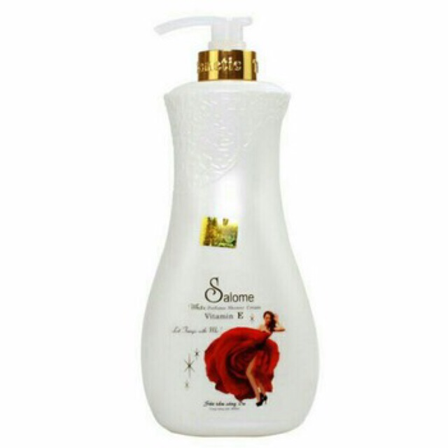 🍀🍀 Sữa Tắm Salome Sáng Da Tinh Chất Hoa Hồng Đỏ - 900ml
