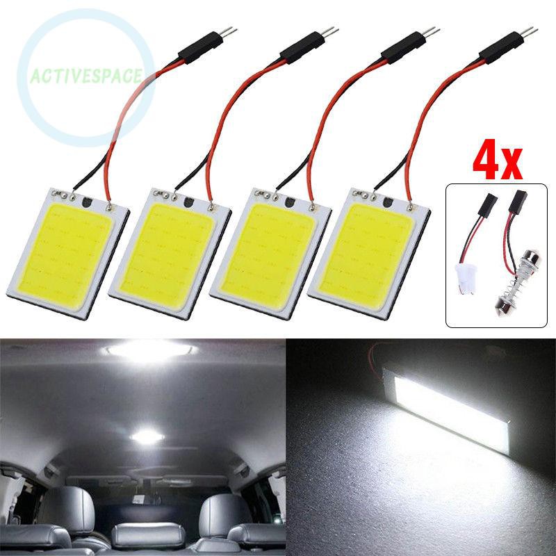 Bộ 4 Đèn Led 24 Smd Led T10 4w Chất Lượng Cao