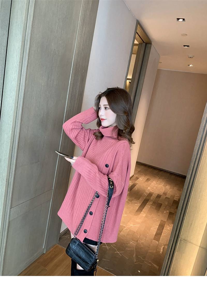Áo Sweater Cổ Lọ Dáng Rộng Thời Trang Thu Đông Cho Nữ | BigBuy360 - bigbuy360.vn