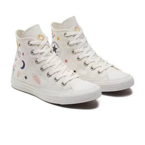 Giày Thể Thao CONVERSE CHUCK TAYLOR ALL STAR Thêu Họa Tiết Phong Cách Cổ Điển 1970s