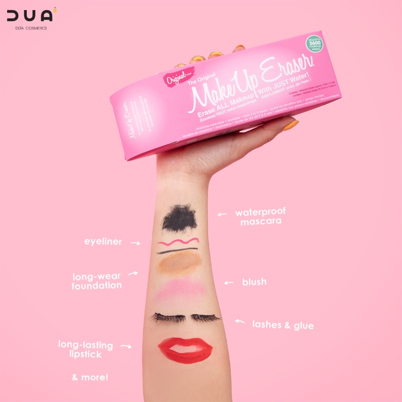 [ĐỦ BILL] KHĂN TẨY TRANG MAKEUP ERASER | BigBuy360 - bigbuy360.vn