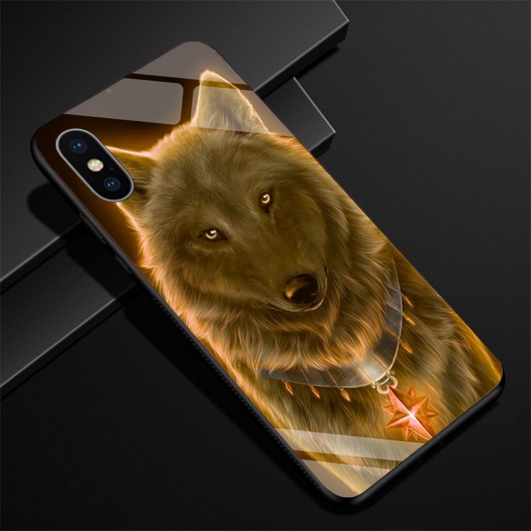 Ốp Lưng IPHONE X, XS, XR, XS MAX mặt kính cường lực cao cấp, thiết kế Độc Quyền