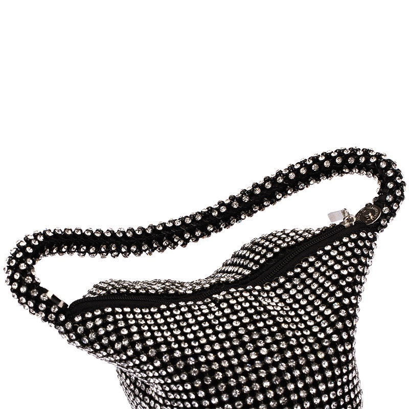 Túi đeo chéo đính đá handmade thời trang cho nữ