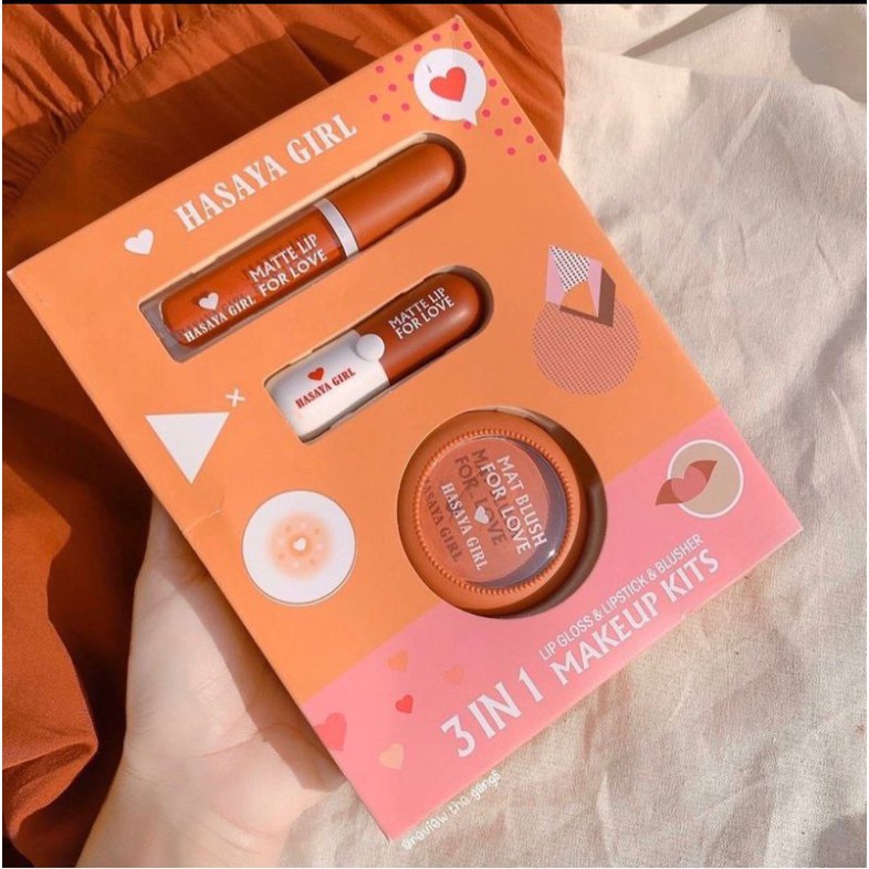 [ HOT ] Set Trang Điểm 3 Món HASAYA GIRL 3IN1 Makeup Kits | BigBuy360 - bigbuy360.vn