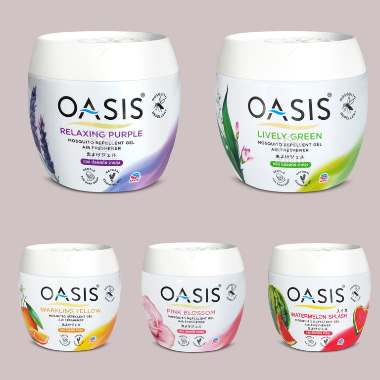 Sáp thơm đuổi muỗi OASIS 180g