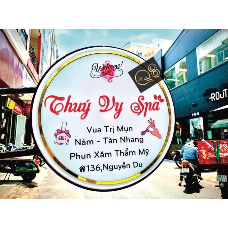Hộp đèn quảng cáo - Hộp đèn vẫy - 60cmx60cm