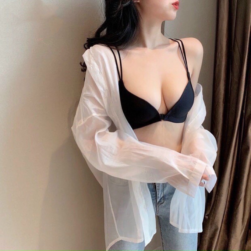 Áo Bra 810 cài trước nâng ngực bàn tay dây sexy