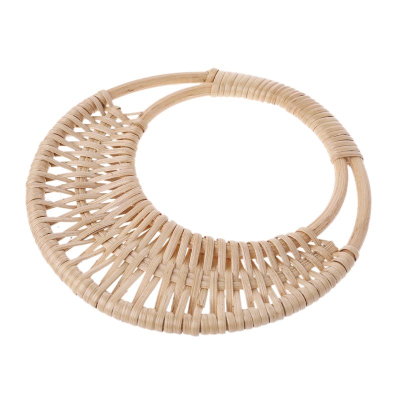 Tay Cầm Túi Xách Bằng Mây Đan Thay Thế DIY