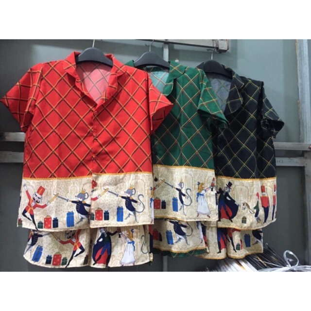 Đồ Ngủ Lụa Áo Cộc Quần Cộc hàng quảng châu | BigBuy360 - bigbuy360.vn