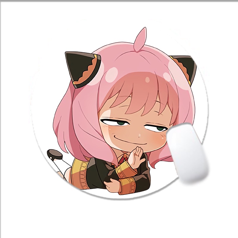 Miếng lót chuột SPY x Family ver nằm gia đình điệp viên anime chibi dễ thương xin xắn tiện lợi xinh xắn