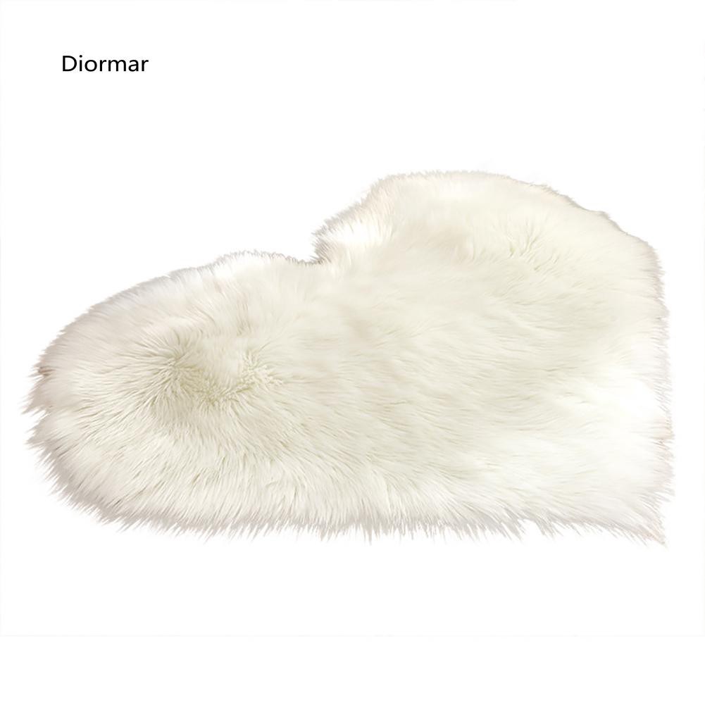 Thảm trải sàn hình trái tim sáng tạo chống trượt