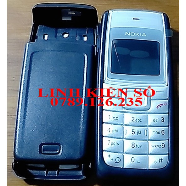 VỎ NOKIA 1110I CÓ PHÍM MÀU ĐEN