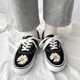 [Có sẵn+ảnh thật] Giày hoa cúc GD dáng vans mẫu mới 2020
