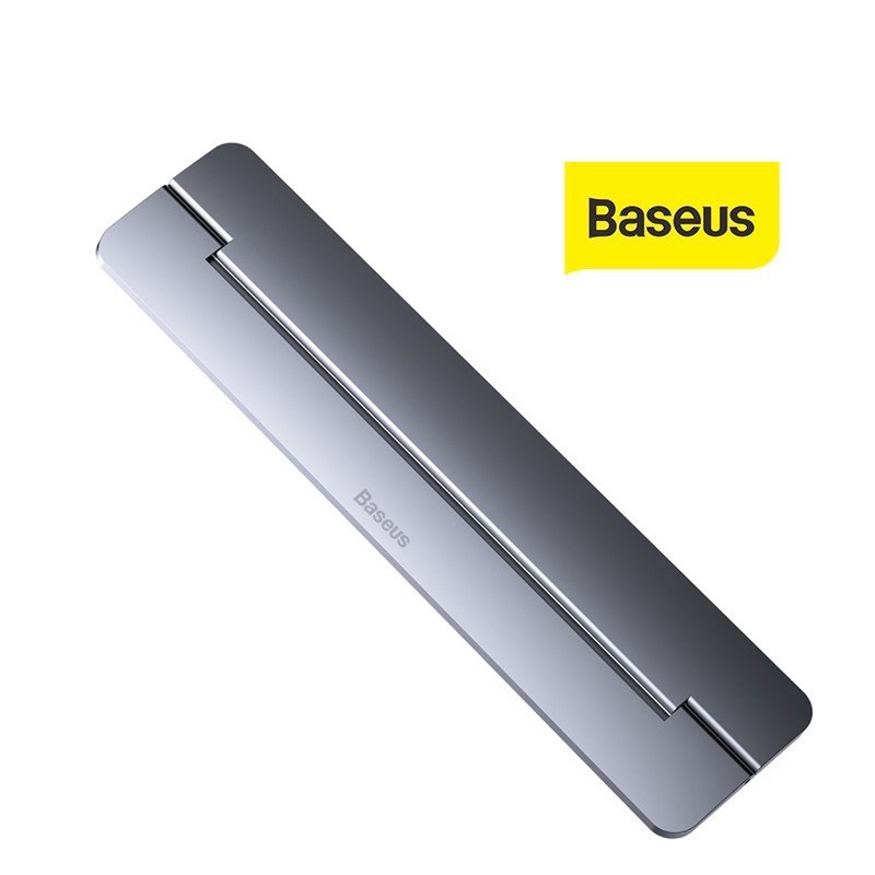 Giá đỡ laptop Baseus nhôm tản nhiệt Macbook Notebook Siêu Mỏng, Nhẹ, Dể Xếp Gọn, Hợp Kim Aluminum