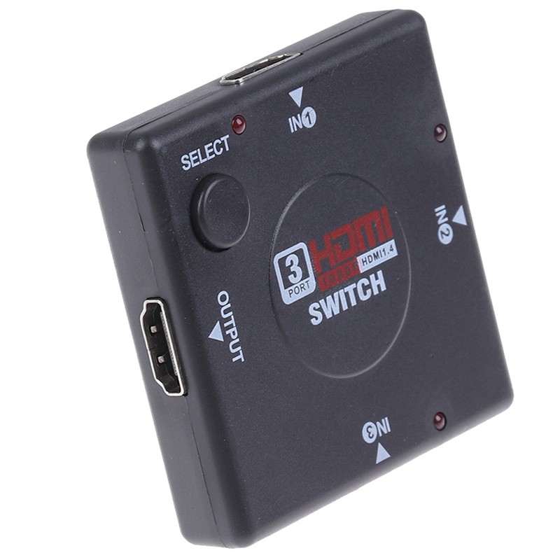 HBVN belle Hdmi 3 Port Switch AUTO Switcher Splitter Selector HUB Box Cable HDTV 2160 modish | BigBuy360 - bigbuy360.vn