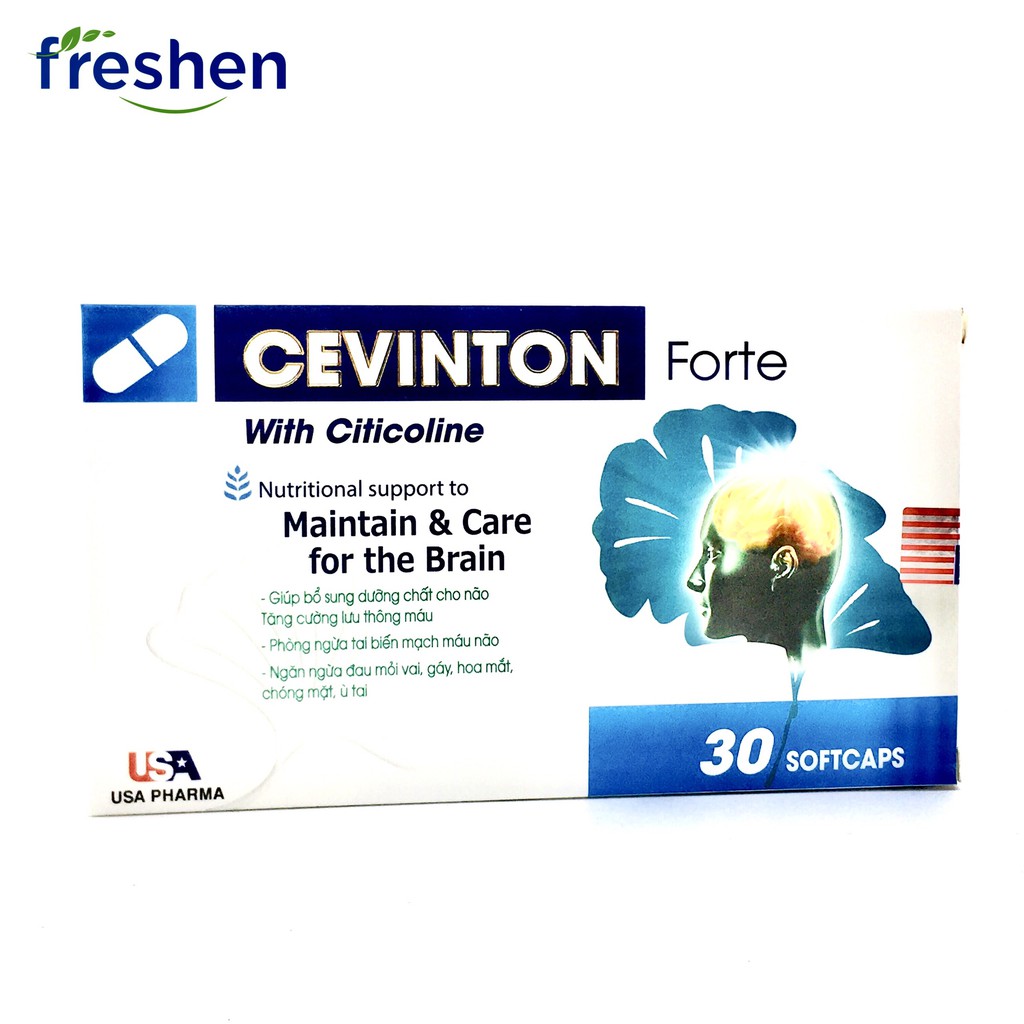 Cevinton Tăng Cường Máu Não, Ngừa Tai Biến( 30 viên)