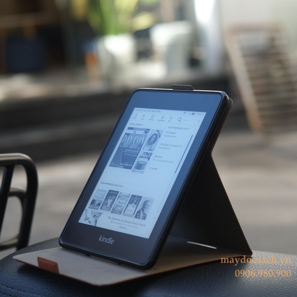Bao da Cover gập cho Kindle Paperwhite - Smartcover tự động tắt mở, góc dựng tiện lợi | BigBuy360 - bigbuy360.vn