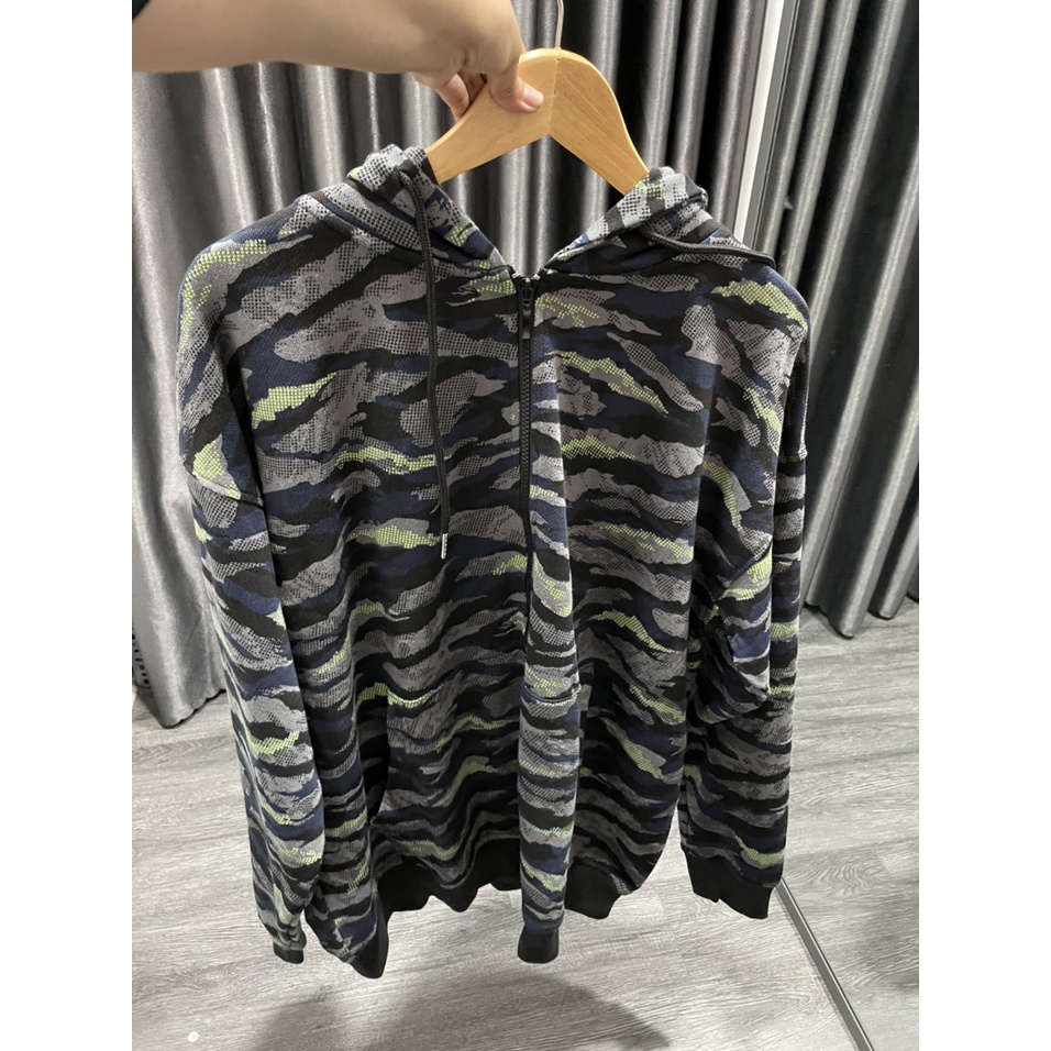 Áo khoác nỉ nam bigsize 90 - 130kg - rằn ri