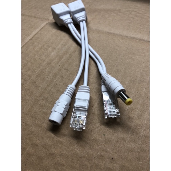 Balun chuyển đổi POE cho camera IP - Jack POE cấp nguồn cho camera- bộ 2 cái