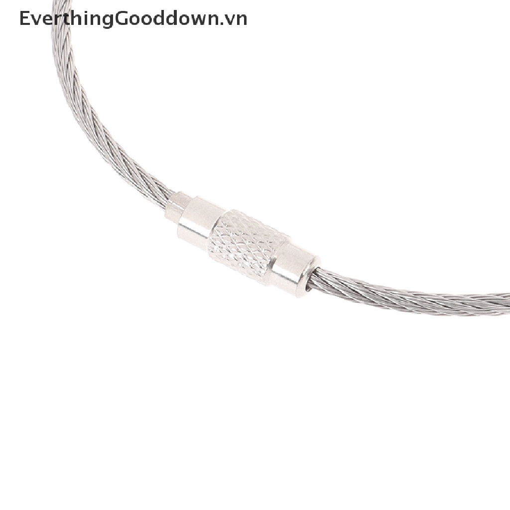 Dây Móc Khóa Bằng Thép Không Gỉ 20 Cái