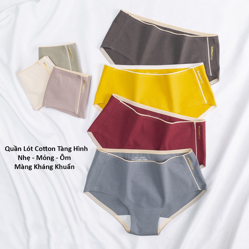 Quần lót cotton không đường may, quần lót nữ không viền kháng khuẩn xuất Nhật Q/C060A | BigBuy360 - bigbuy360.vn