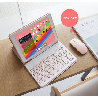Bộ Bàn Phím Bluetooth Không Dây 7 / 10 inch Gọn Nhẹ Cho iPad 9.7 Air2 Air3 10.2 iPad 7th Gen