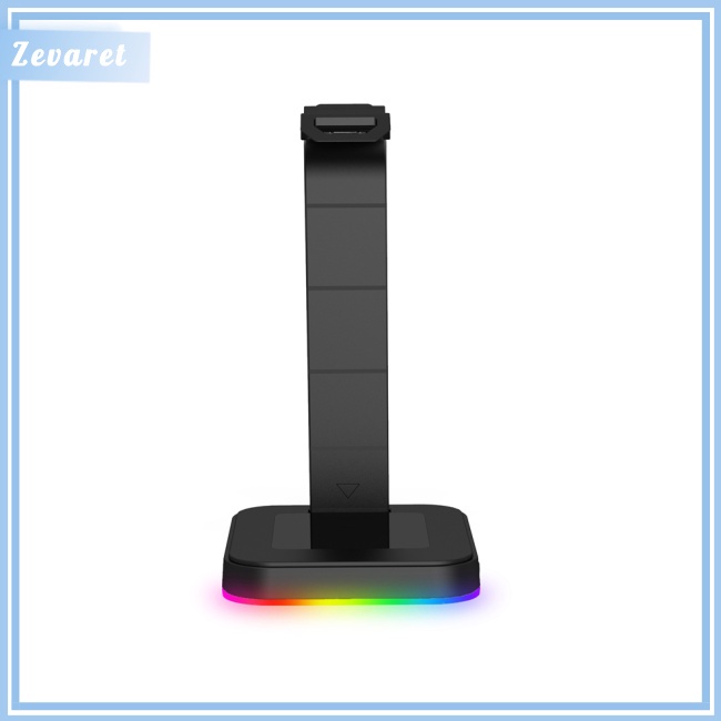 Giá Đỡ Tai Nghe Chơi Game Zevaret Rgb Hai Cổng Usb Chống Trượt Nhiều Màu