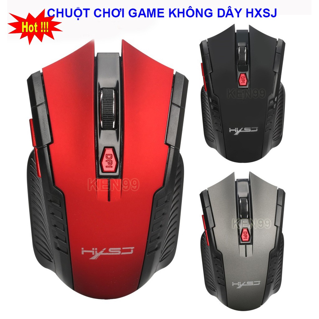 Mua Chuot Ko Day Gia Re, Chuột Chơi Game Tốt, Giá Rẻ Nhất Thị Trường, Mua Ngay Chuột Chơi Game Hxsj Siêu Nhạy, Bền Đẹp