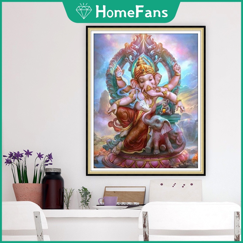 Bộ Tranh Đính Đá 5D Tự Làm 30x40cm / 40x50cm Hình Gia Đình / Bạn Bè Trang Trí Nhà Cửa