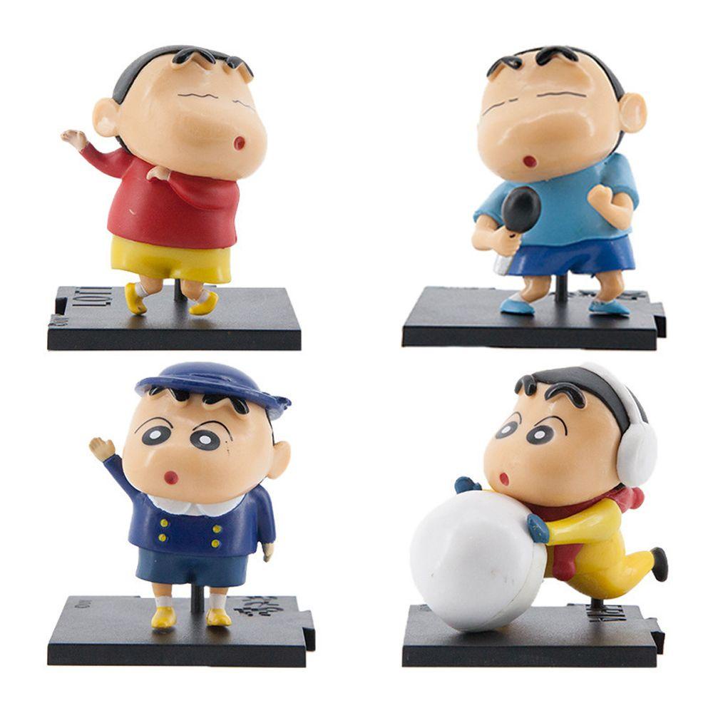 Mô Hình Shin-Chan Hoạt Hình Bằng PVC Trang Trí Bàn Làm Việc