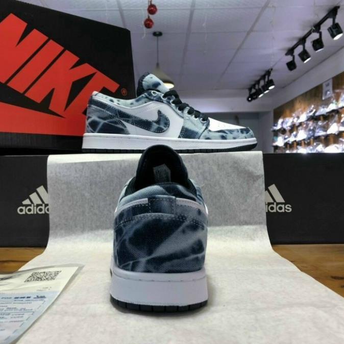 [MIỄN PHÍ SHIP] Giầy Thể Thao Air Jordan Low denim jeans màu xanh da bò | BigBuy360 - bigbuy360.vn