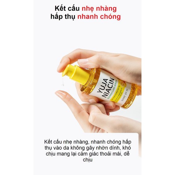 Combo Serum + Kem dưỡng sáng da Some By Mi Yuja Niacin