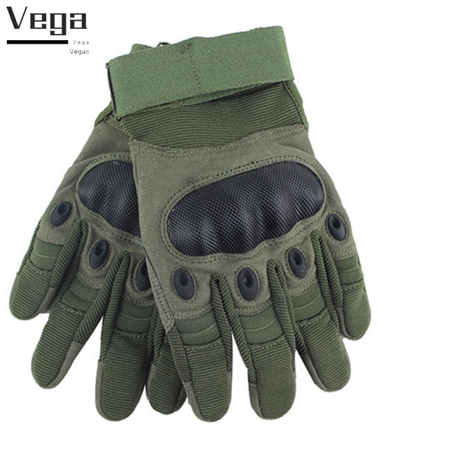 tfh Outdoor Touch Screen Hard Knuckle Full Finger Gloves