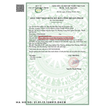 Viên Uống Kingrose An Điều Kinh HULIPHA Hỗ Trợ Điều Hòa Kinh Nguyêt, Hết Chậm Kinh Hộp 60 Viên