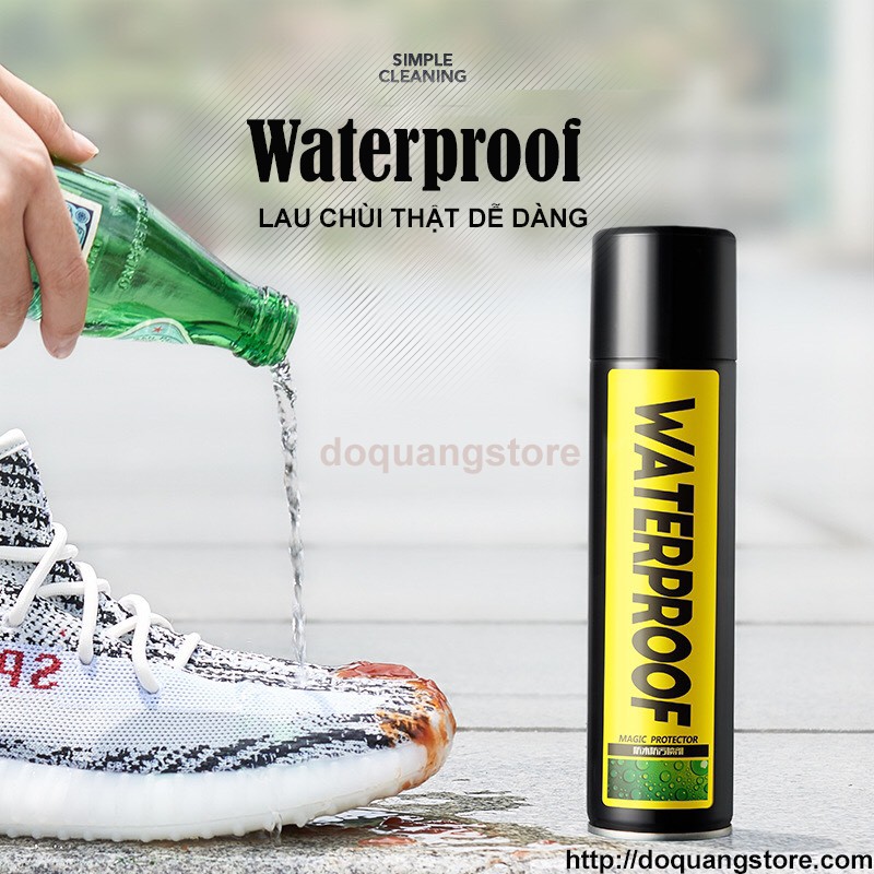 Xịt nano chống nước, chống bám bẩn 300ml