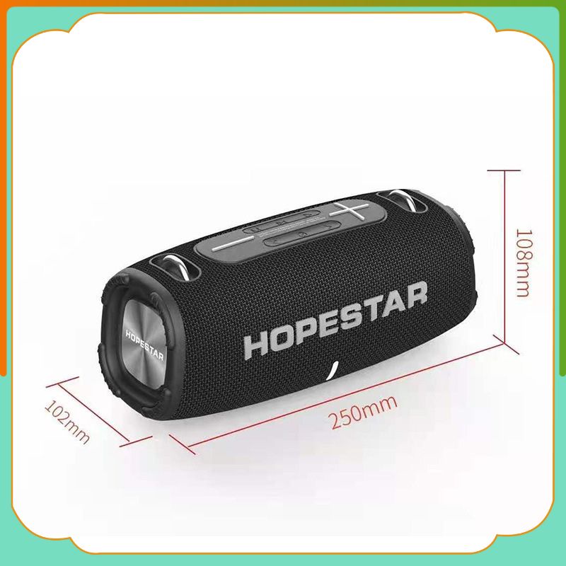 Loa Bluetooth mini Không Dây HopeStar H50, Loa di động Chống nước Pin Trâu Âm Thanh Cực Đã BH 6 tháng