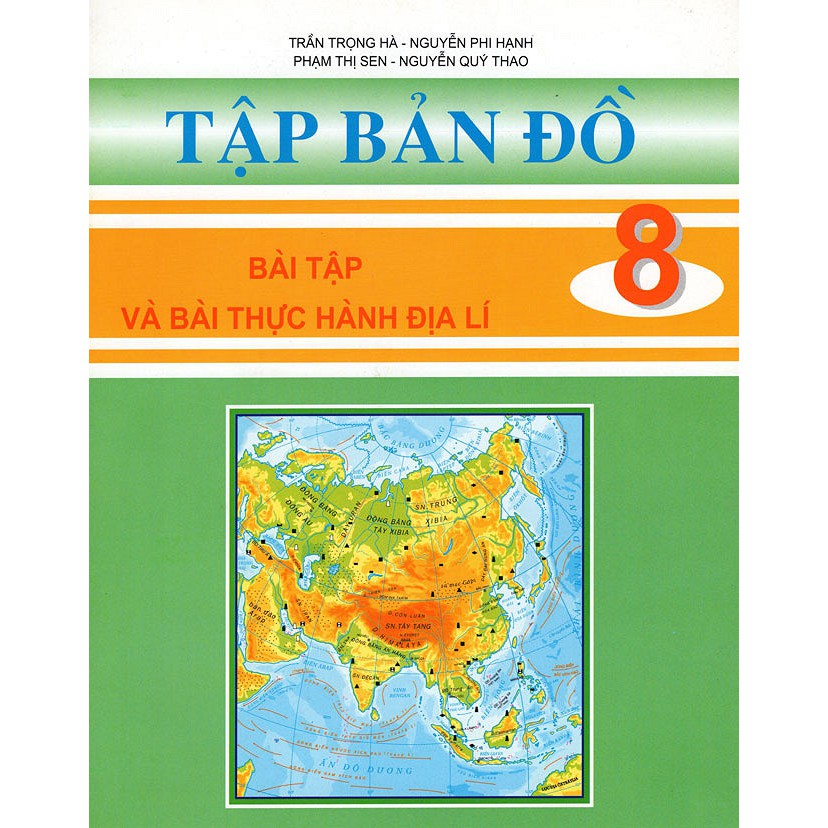 Sách - Tập Bản Đồ - Bài Tập Và Bài Thực Hành Địa Lí Lớp 8 - 9786040197313