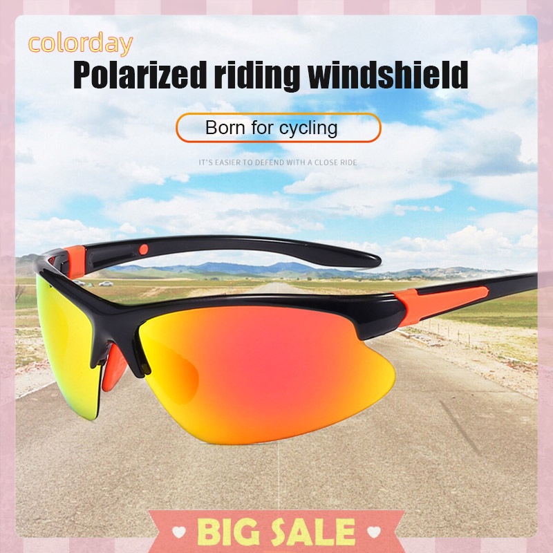 🌹 Men Polarized Glasses Ultralight Windproof UV Protective Fishing Cycling Sport Sunglasses