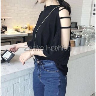 Áo 3 dây hở vai 7652_byu